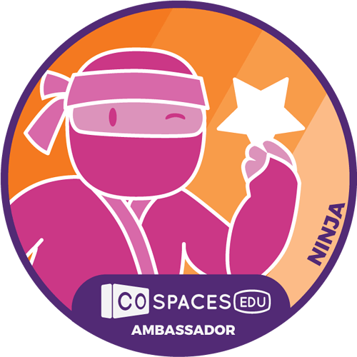 1 - CoSpaces Ninja badge